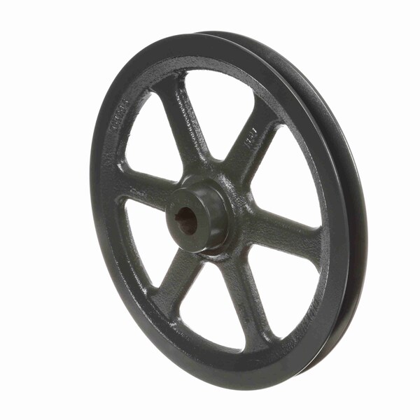 1 Groove Cast Iron Fhp - Finished Bore Sheave, BK100X3/4